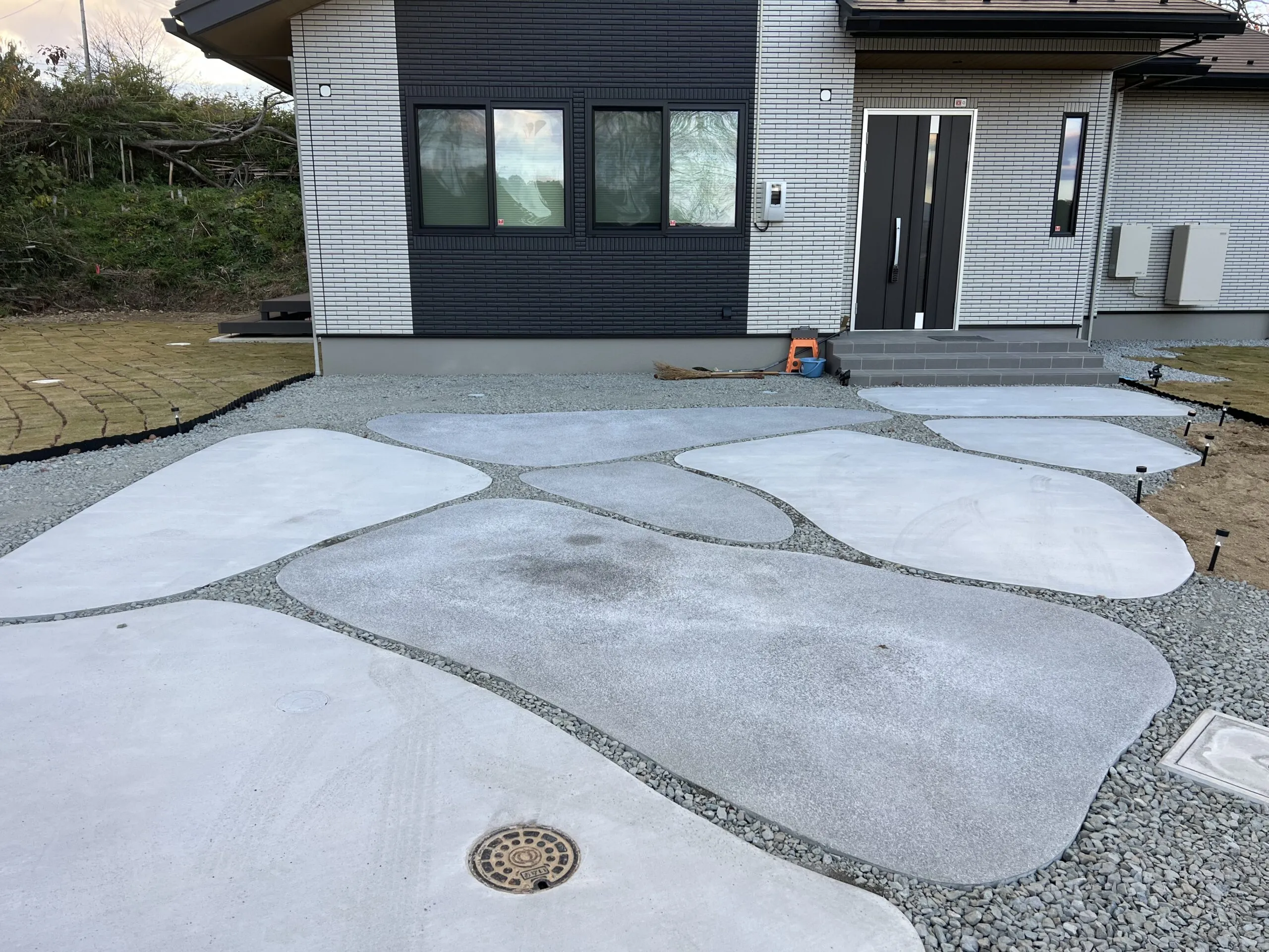 駐車場コンクリート